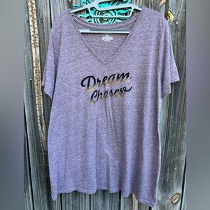 Lane Bryant Purple Graphic Tee